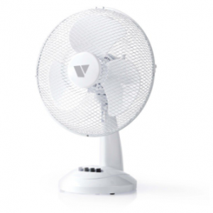 Vida 12″ Desk Fan, 3 Speed Adjustable Angle, Cooling Fan
